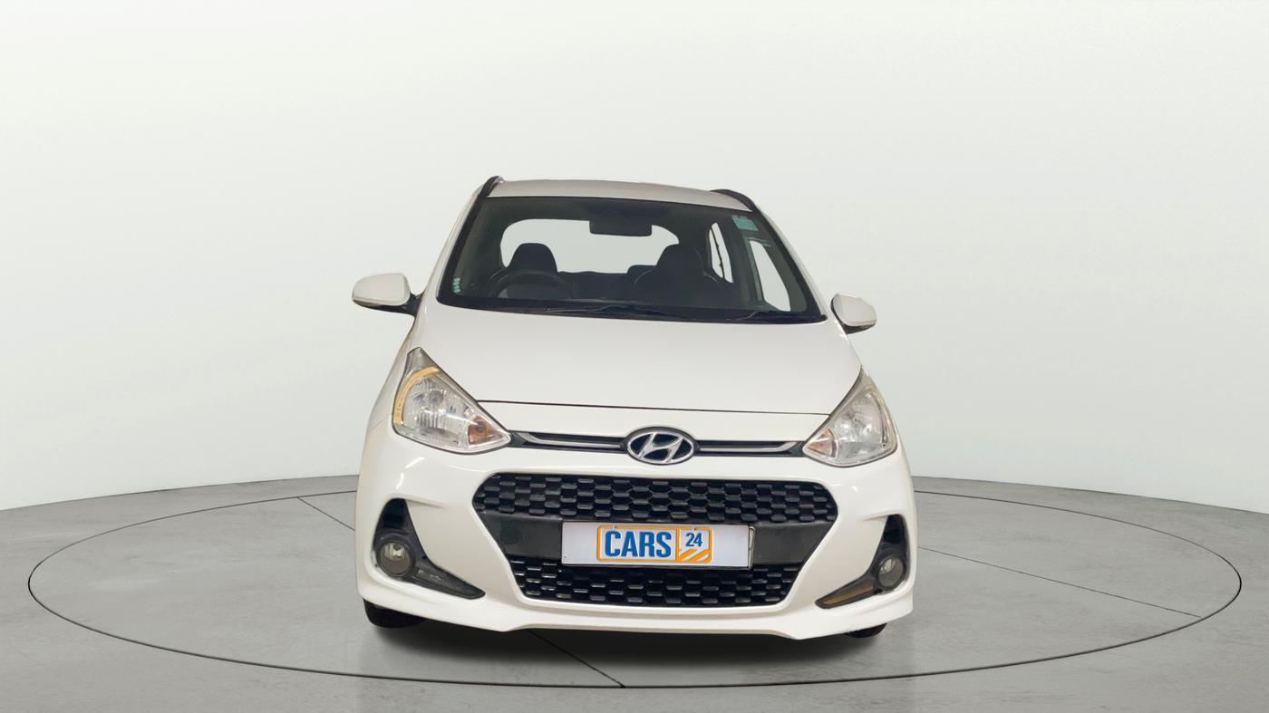 2017 Hyundai Grand i10 SPORTZ (O) AT 1.2 KAPPA VTVT, Petrol, Automatic, 39,461 km, Front