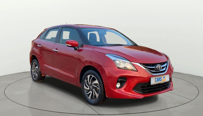 2019 Toyota Glanza V, Petrol, Manual, 53,194 km, Right Front Diagonal