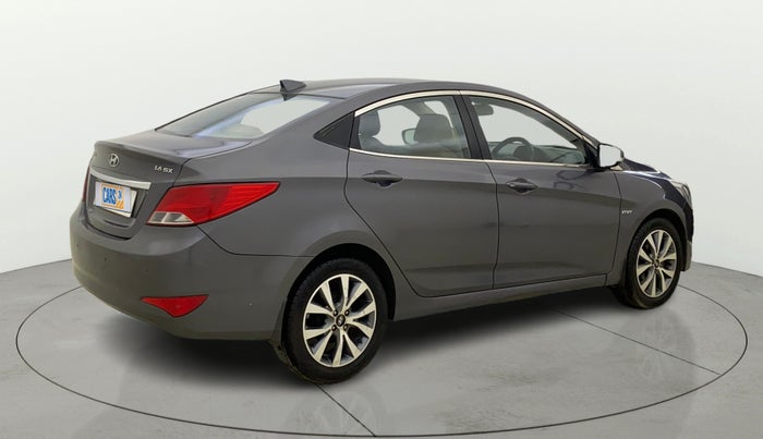 2016 Hyundai Verna 1.6 VTVT SX, Petrol, Manual, 48,818 km, Right Back Diagonal