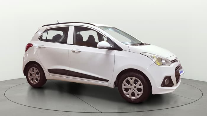 2015 Hyundai Grand i10 SPORTZ 1.2 KAPPA VTVT, Petrol, Manual, 99,381 km, Right Front Diagonal