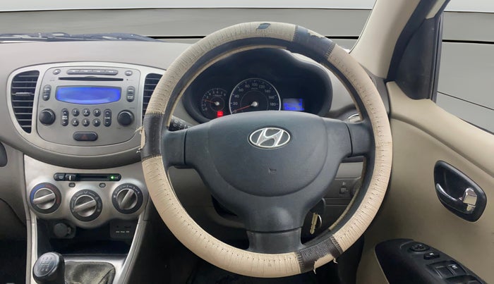 2012 Hyundai i10 SPORTZ 1.2, Petrol, Manual, 1,26,549 km, Steering Wheel Close Up