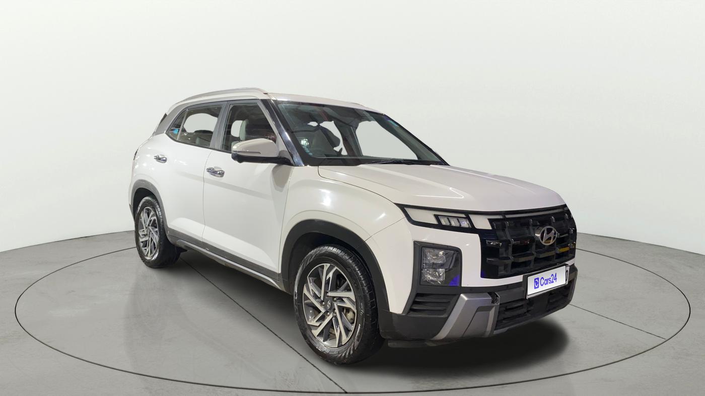 2024 Hyundai Creta SX (O) 1.5 PETROL, Petrol, Manual, 14,138 km, Right Front Diagonal