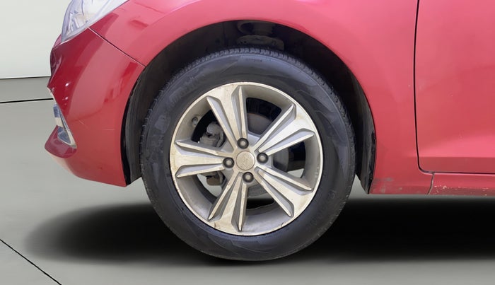 2018 Hyundai Verna 1.6 VTVT SX (O) AT, Petrol, Automatic, 56,470 km, Left Front Wheel