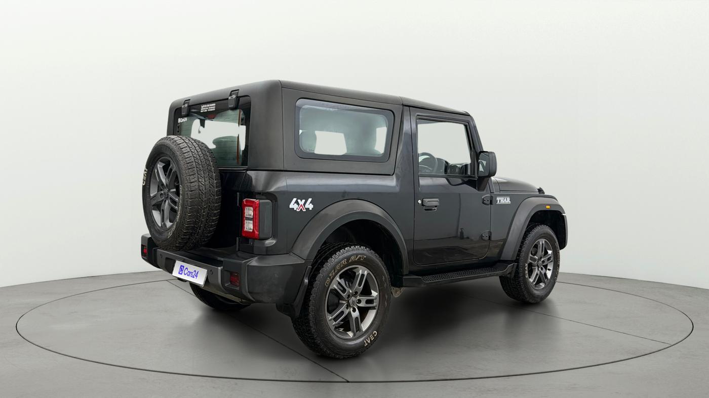 2021 Mahindra Thar LX PETROL HT 4WD AT, Petrol, Automatic, 36,568 km, Right Back Diagonal