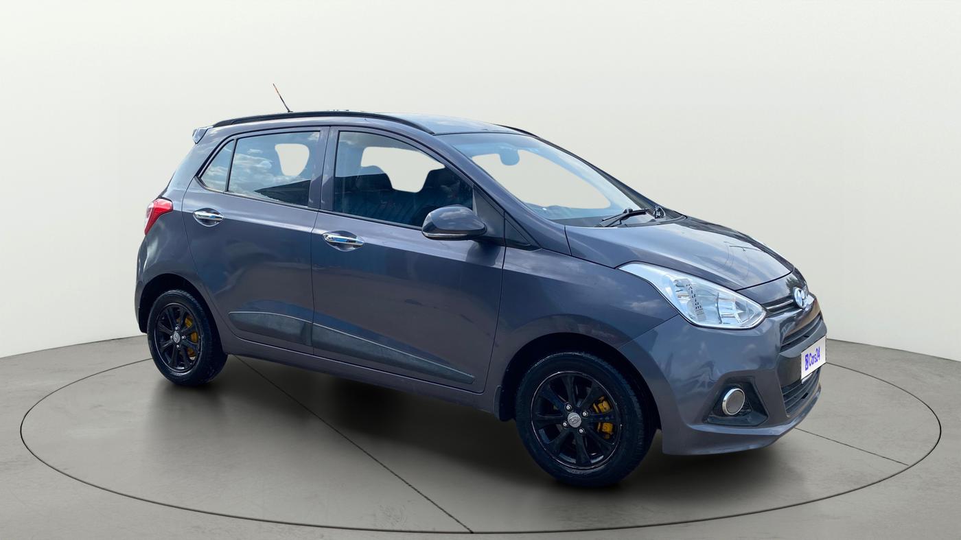 2014 Hyundai Grand i10 ASTA 1.2 KAPPA VTVT, Petrol, Manual, 80,817 km, Right Front Diagonal