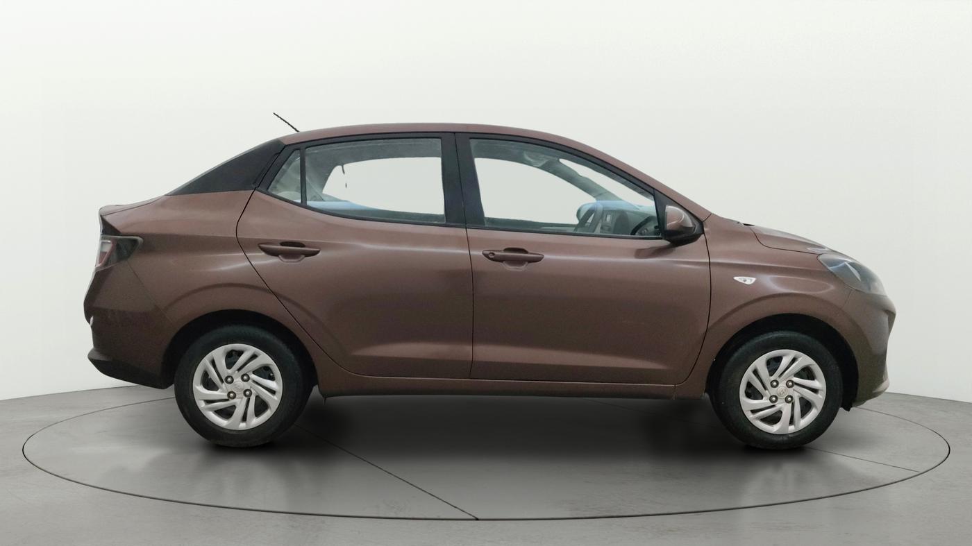 2022 Hyundai AURA S 1.2 CNG, CNG, Manual, 12,695 km, Right Side View