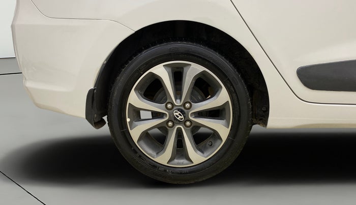 2014 Hyundai Xcent SX 1.2 (O), Petrol, Manual, 17,280 km, Right Rear Wheel