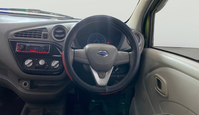2016 Datsun Redi Go T (O), Petrol, Manual, 69,493 km, Steering Wheel Close Up