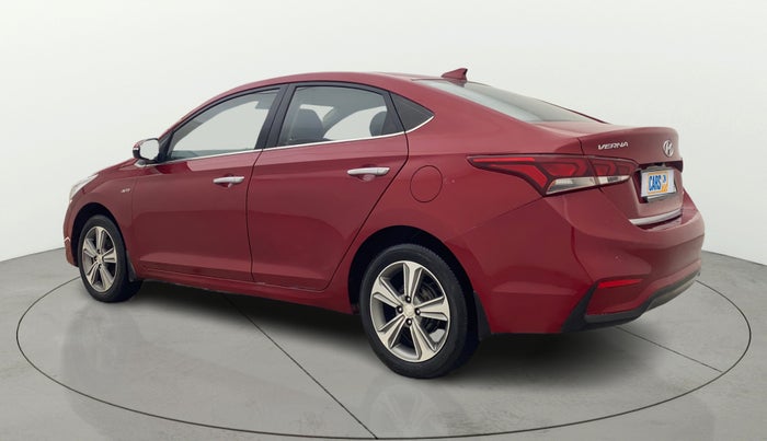 2018 Hyundai Verna 1.6 VTVT SX (O) AT, Petrol, Automatic, 96,462 km, Left Back Diagonal