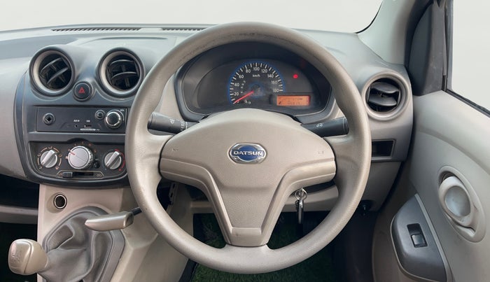 2014 Datsun Go T, Petrol, Manual, 45,902 km, Steering Wheel Close Up