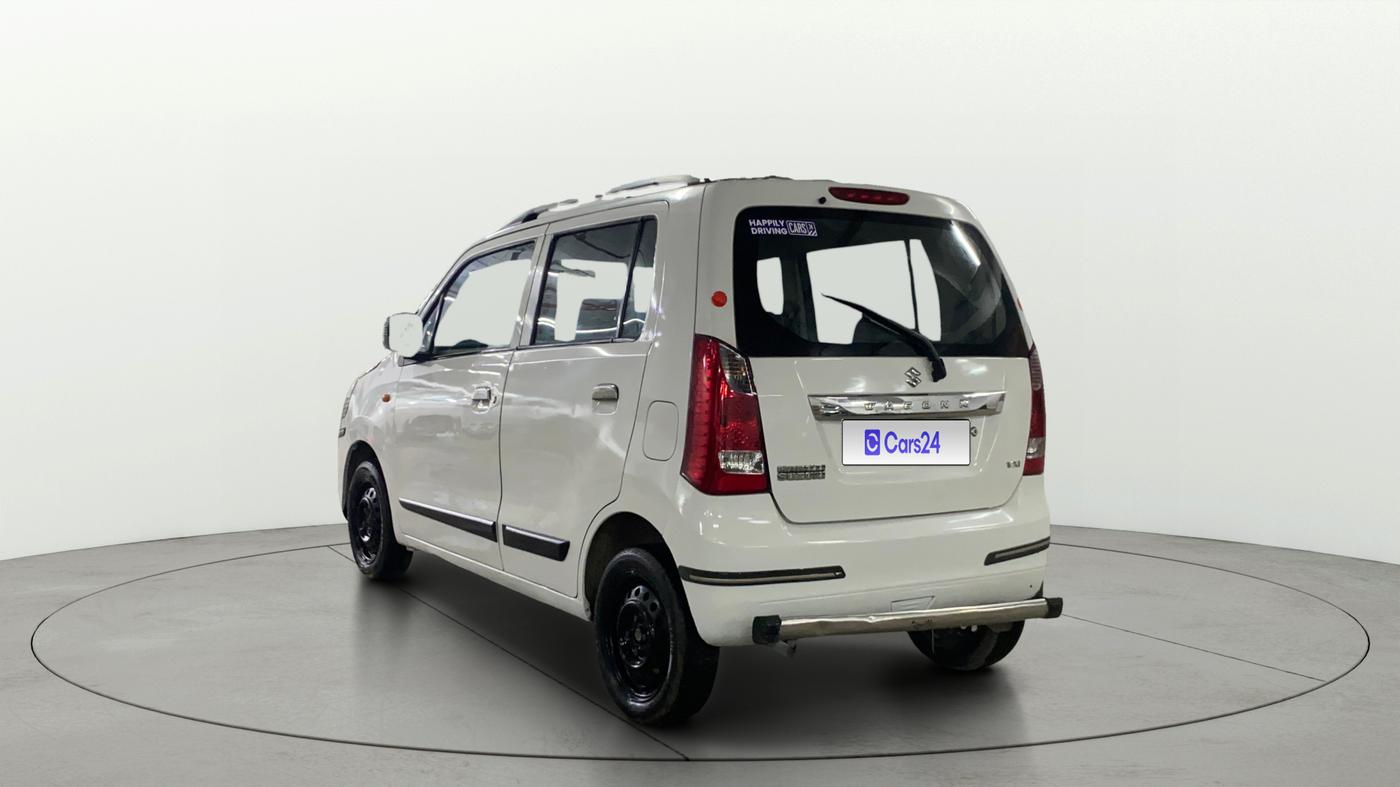 2017 Maruti Wagon R 1.0 VXI, Petrol, Manual, 35,461 km, Left Back Diagonal