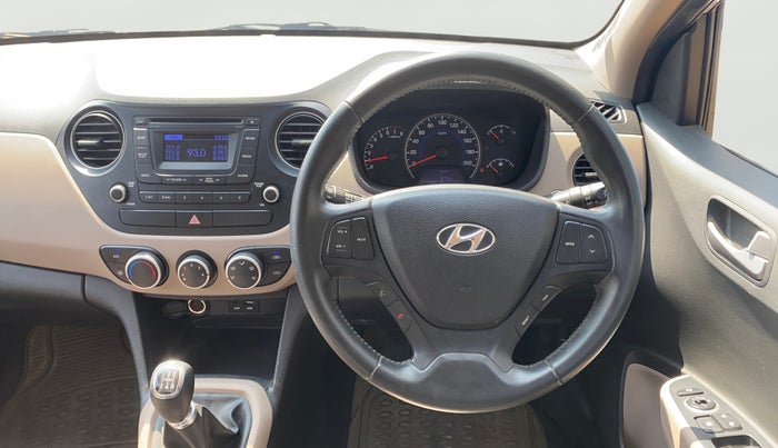 2015 Hyundai Grand i10 ASTA 1.2 KAPPA VTVT, Petrol, Manual, 22,978 km, Steering Wheel Close Up