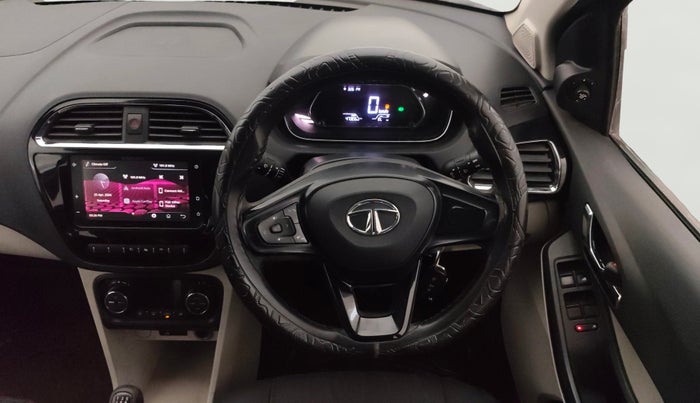 2022 Tata Tiago XZ PLUS CNG, CNG, Manual, 47,300 km, Steering Wheel Close Up