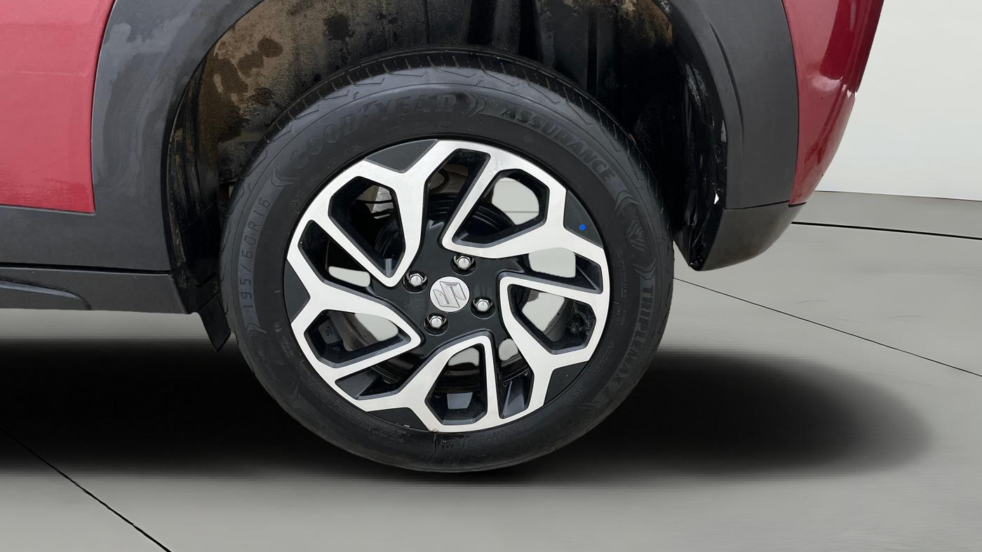 2024 Maruti FRONX DELTA PLUS 1.2L AGS, Petrol, Automatic, 34,092 km, Left Rear Wheel