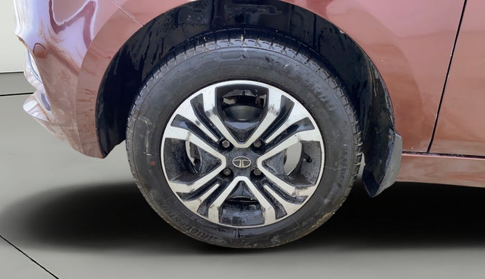 2022 Tata TIGOR XZ PLUS CNG, CNG, Manual, 1,00,060 km, Left Front Wheel