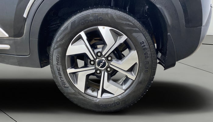 2022 KIA SONET HTX PLUS 1.0 IMT, Petrol, Manual, 29,745 km, Left Rear Wheel