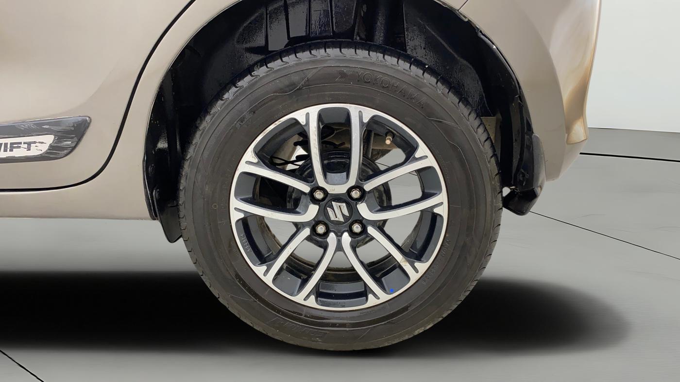2018 Maruti Swift ZXI PLUS, Petrol, Manual, 1,12,825 km, Left Rear Wheel