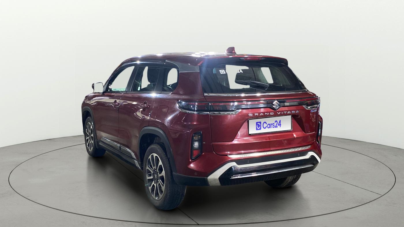 2024 Maruti Grand Vitara ZETA SMART HYBRID, Petrol, Manual, 31,595 km, Left Back Diagonal