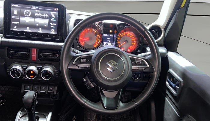 2023 Maruti JIMNY ALPHA ALL GRIP PRO AT, Petrol, Automatic, 35,759 km, Steering Wheel Close Up