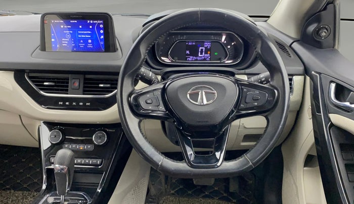2021 Tata NEXON XZA PLUS SUNROOF PETROL, Petrol, Automatic, 26,481 km, Steering Wheel Close Up