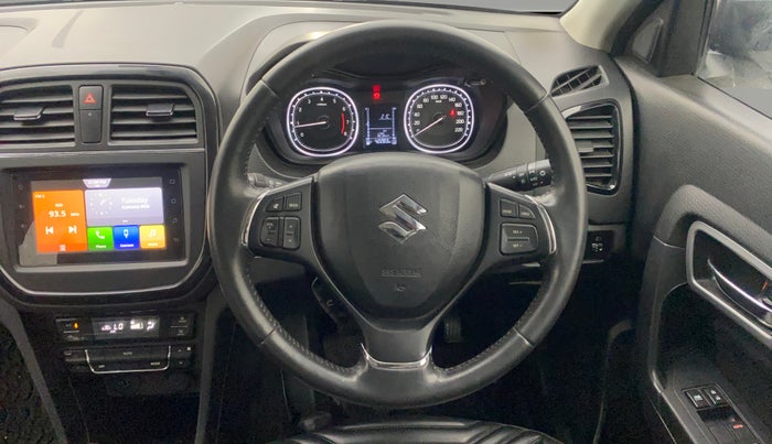 2022 Maruti Vitara Brezza ZXI PLUS, Petrol, Manual, 42,281 km, Steering Wheel Close Up