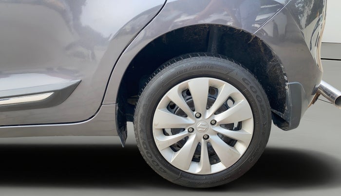 2018 Maruti Baleno DELTA PETROL 1.2, Petrol, Manual, 31,883 km, Left Rear Wheel