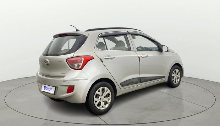 2014 Hyundai Grand i10 SPORTZ 1.2 KAPPA VTVT, Petrol, Manual, 58,729 km, Right Back Diagonal