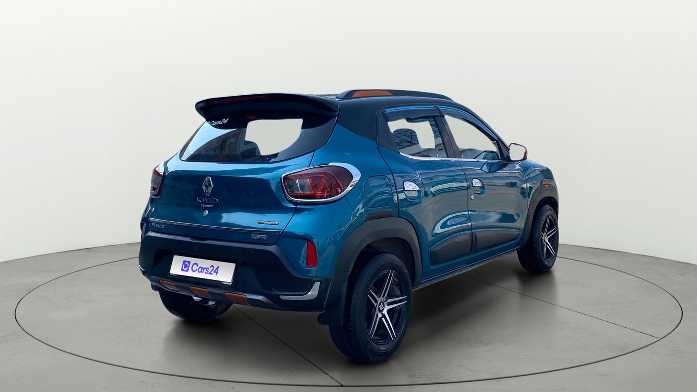 2020 Renault Kwid CLIMBER 1.0 AMT (O), Petrol, Automatic, 49,653 km, Right Back Diagonal
