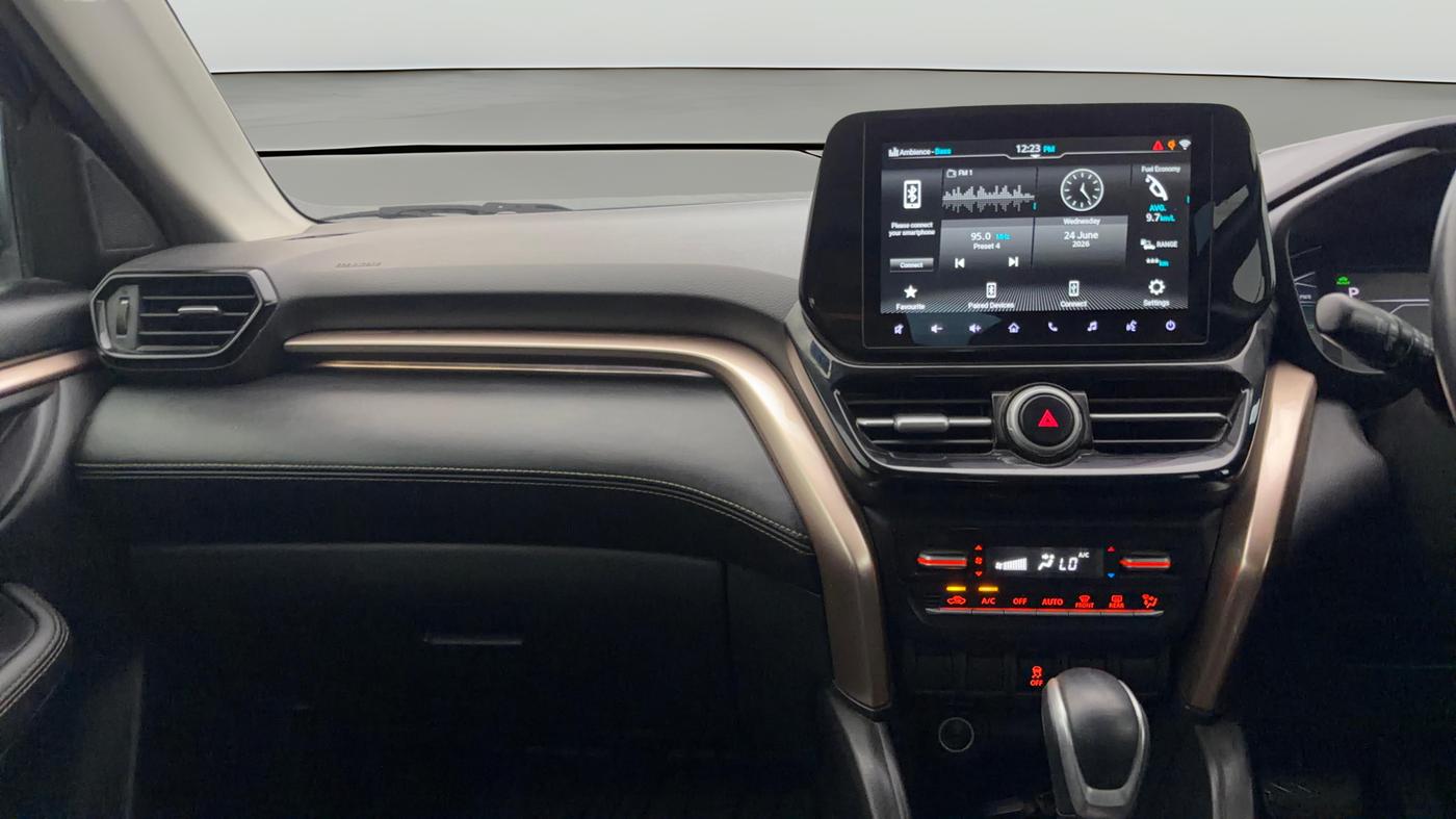 2022 Maruti Grand Vitara ALPHA PLUS HYBRID ECVT, Hybrid, Automatic, 37,105 km, Air Conditioner