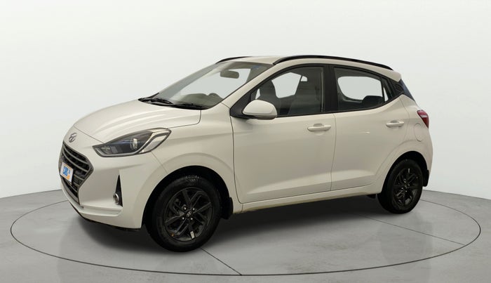 2020 Hyundai GRAND I10 NIOS SPORTZ AMT 1.2 KAPPA VTVT, Petrol, Automatic, 52,687 km, Left Front Diagonal