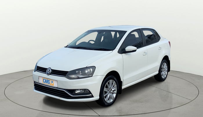 2017 Volkswagen Ameo HIGHLINE PLUS 1.5L 16 ALLOY, Diesel, Manual, 1,08,066 km, Left Front Diagonal