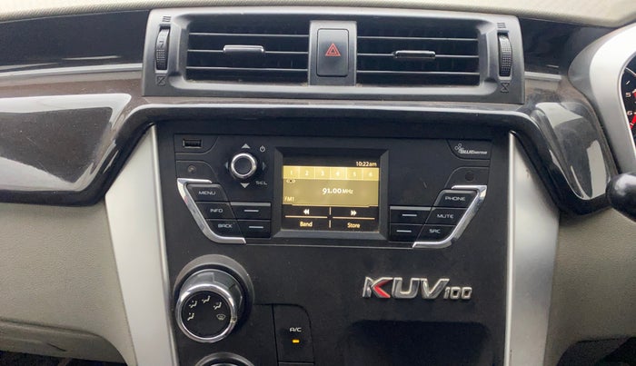 2016 Mahindra Kuv100 K6 PLUS D 5 STR, Diesel, Manual, 1,06,256 km, Air Conditioner