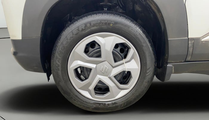 2024 Maruti BREZZA VXI, Petrol, Manual, 46,755 km, Left Front Wheel