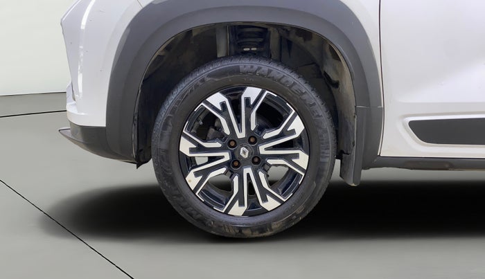 2022 Renault Kiger RXZ TURBO CVT, Petrol, Automatic, 10,345 km, Left Front Wheel