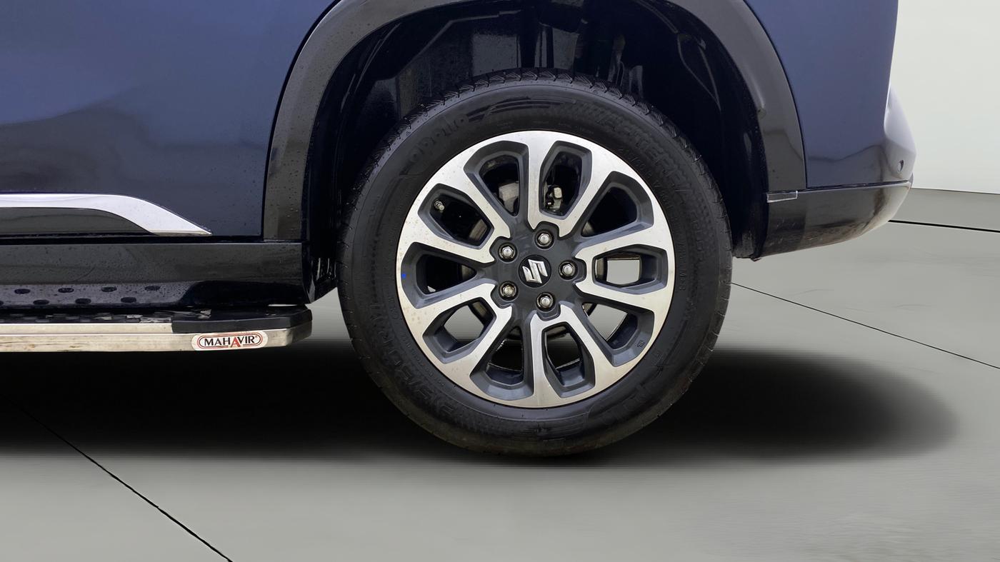 2024 Maruti Grand Vitara ALPHA PLUS HYBRID ECVT, Hybrid, Automatic, 9,618 km, Left Rear Wheel