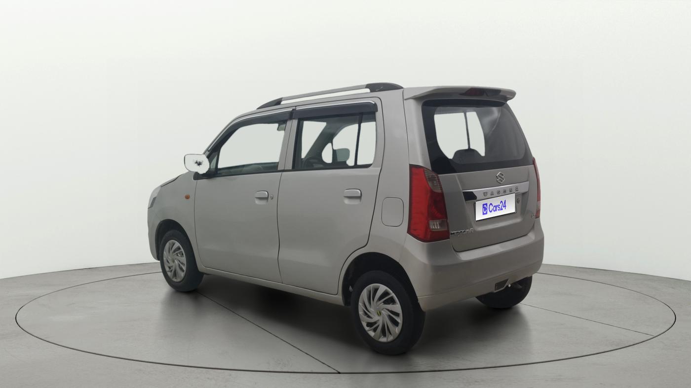 2015 Maruti Wagon R 1.0 LXI, Petrol, Manual, 1,05,123 km, Left Back Diagonal