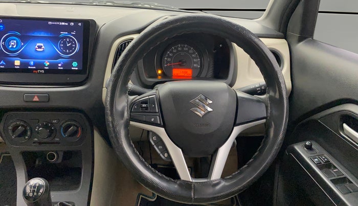 2019 Maruti New Wagon-R VXI 1.2, Petrol, Manual, 1,15,521 km, Steering Wheel Close Up