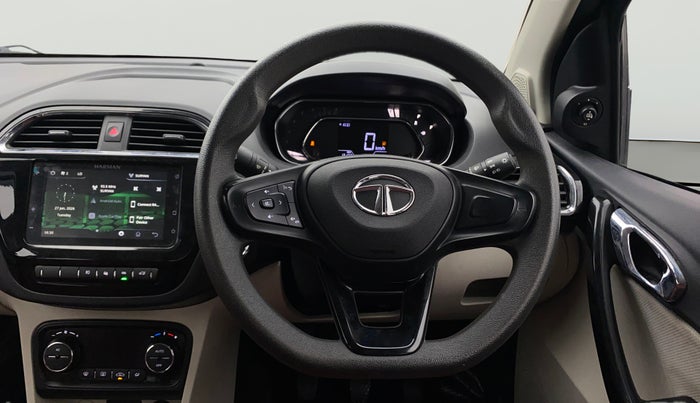 2022 Tata TIGOR XZ PLUS CNG, CNG, Manual, 12,133 km, Steering Wheel Close Up