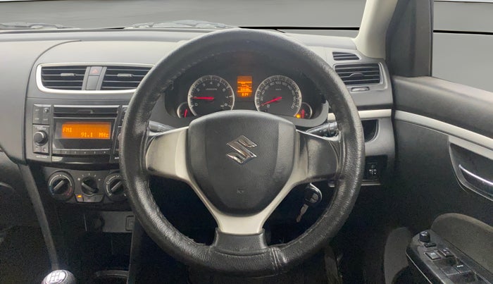 2015 Maruti Swift VXI, Petrol, Manual, 59,578 km, Steering Wheel Close Up