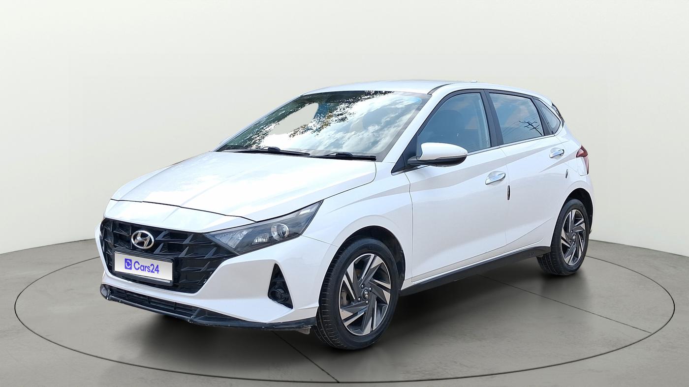 2021 Hyundai NEW I20 ASTA 1.2 MT, Petrol, Manual, 1,05,761 km, Left Front Diagonal