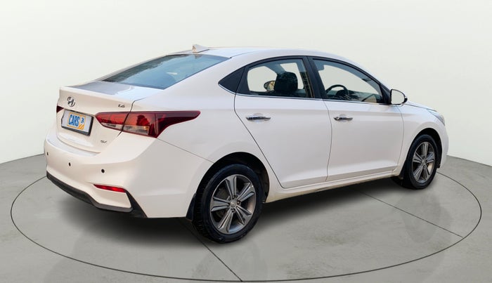 2018 Hyundai Verna 1.6 VTVT SX O, Petrol, Manual, 75,339 km, Right Back Diagonal