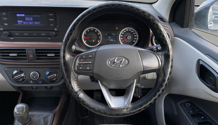 2022 Hyundai AURA S 1.2 CNG, CNG, Manual, 54,468 km, Steering Wheel Close Up