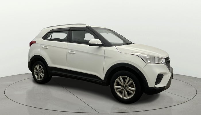 2018 Hyundai Creta E PLUS 1.6 PETROL, Petrol, Manual, 89,075 km, Right Front Diagonal
