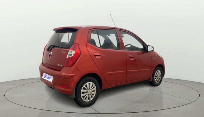 2013 Hyundai i10 SPORTZ 1.2 AT, Petrol, Automatic, 55,385 km, Right Back Diagonal