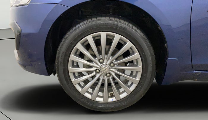 2017 Maruti Ciaz ALPHA 1.4 PETROL, Petrol, Manual, 45,028 km, Left Front Wheel