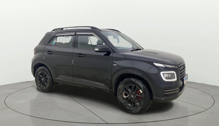 2023 Hyundai VENUE SX(O) 1.0 Turbo DCT Knight Edition, Petrol, Automatic, 20,866 km, Right Front Diagonal