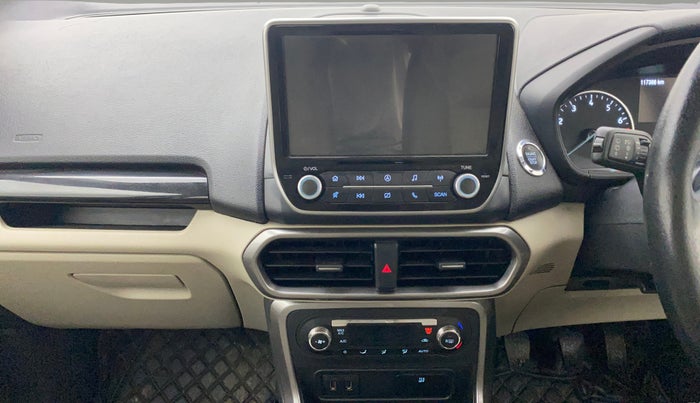 2019 Ford Ecosport TITANIUM + 1.5L PETROL, Petrol, Manual, 1,17,385 km, Air Conditioner