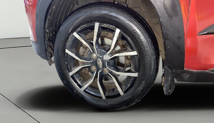 2018 Mahindra KUV 100 NXT K8 P 6 STR, Petrol, Manual, 54,381 km, Left Front Wheel