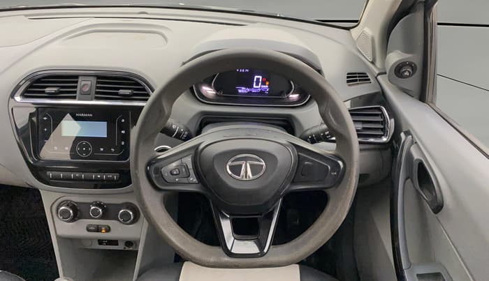 2021 Tata TIGOR XZ PETROL, Petrol, Manual, 78,267 km, Steering Wheel Close Up