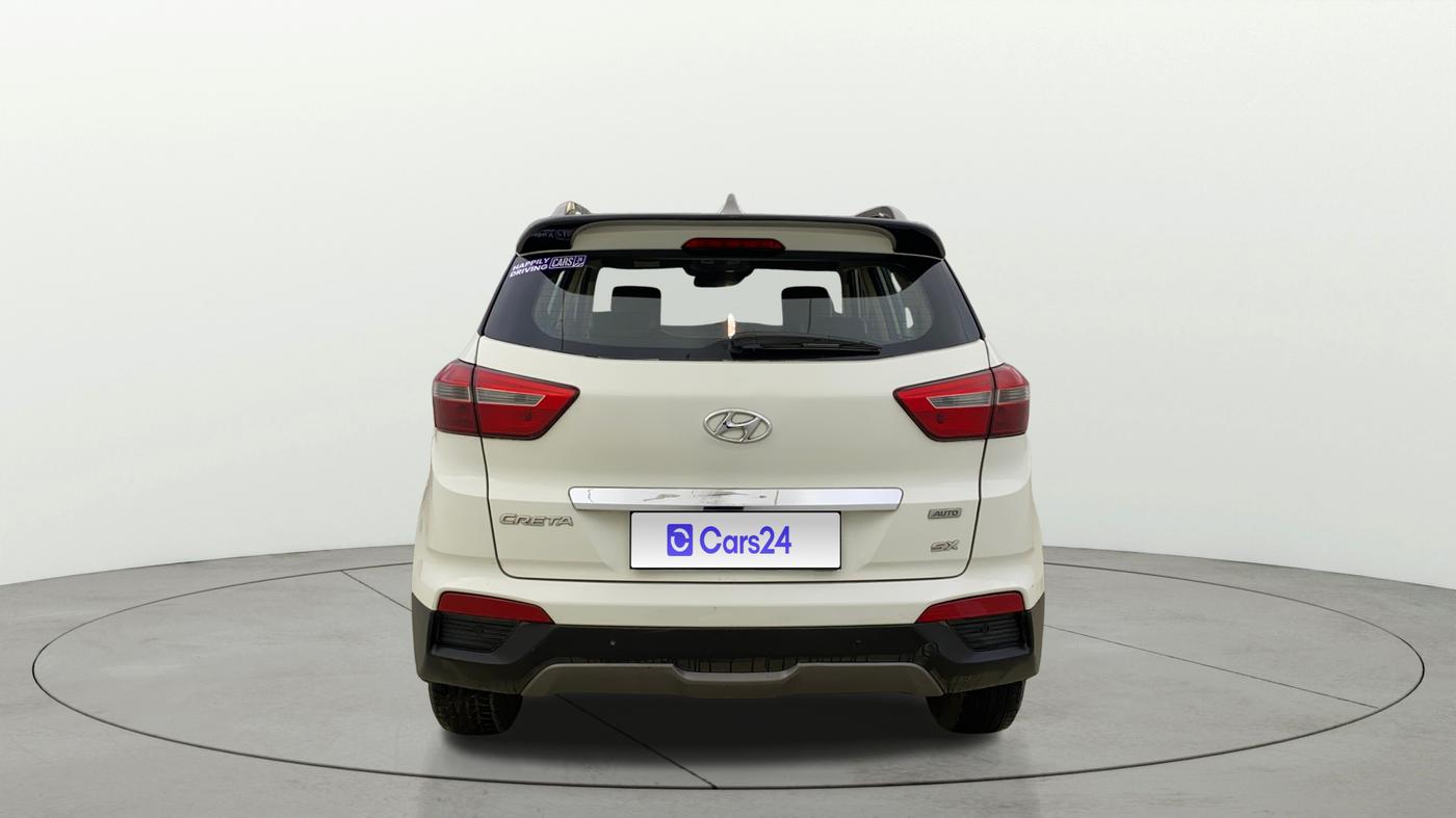 2018 Hyundai Creta SX PLUS AT 1.6 PETROL, Petrol, Automatic, 50,016 km, Back/Rear